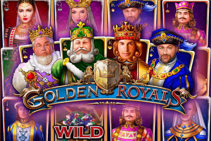 Golden Royals - Booming Games slot at Cazimbo Casino Casino