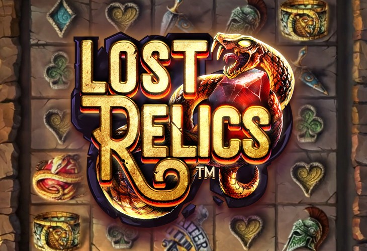 Lost Relics - NetEnt slot at Cazimbo Casino Casino