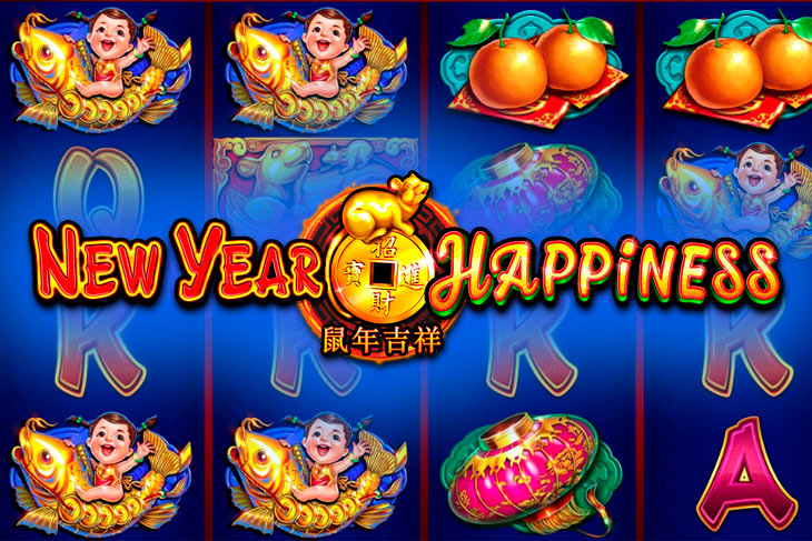 New Year Happiness - Ruby Play slot at Cazimbo Casino Casino