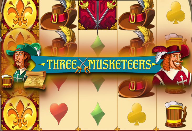 Three Musketeers - Red Tiger Gaming slot at Cazimbo Casino Casino