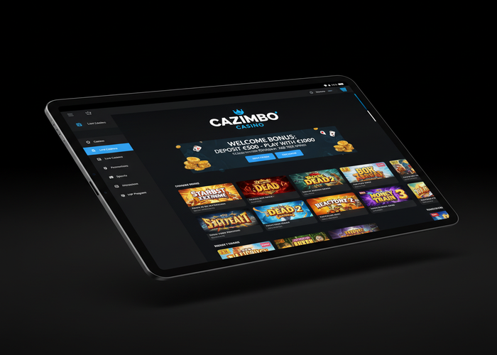 Cazimbo Casino Casinò su tablet